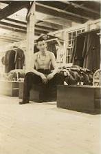 Unknown soldier at rest in the barracks