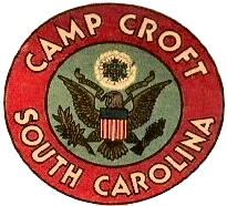 Camp Croft Window Decal
