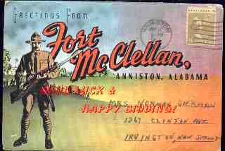 Fort McClellan Postcard