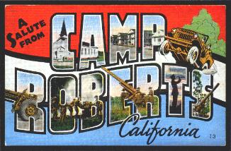 Camp Roberts Postcard