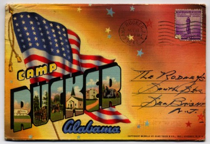 Camp Rucker Postcard